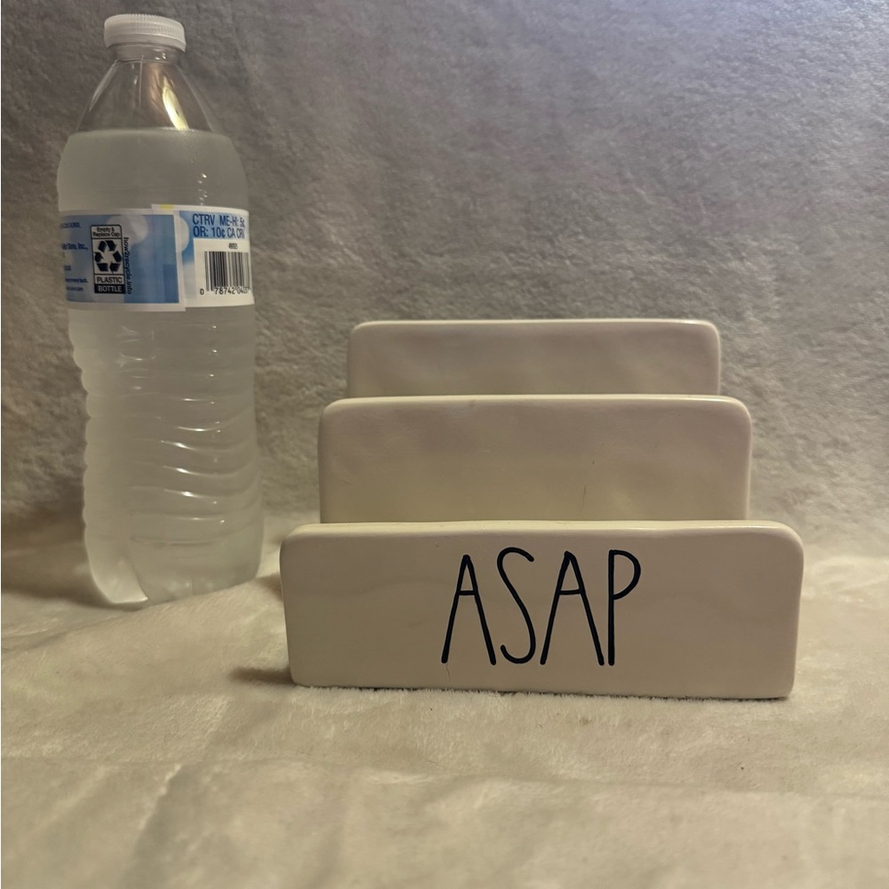Rae Dunn White ASAP Organizer